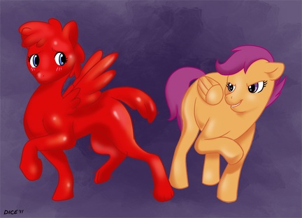 Dice-Strawberry Belongs To Scoots