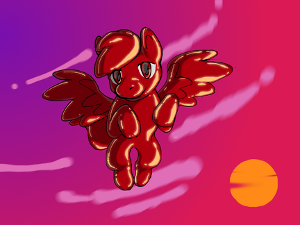 PandaParty-Strawberry in Flight
