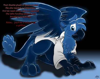 Shiro - Shai Gryphoned by FerretCorp