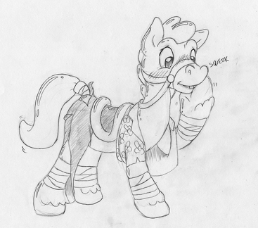 squeak horse by foxxy arts