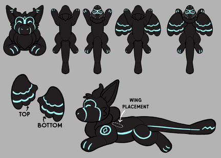 BalloonPup QazPlushieRef FlatColor HiRes Fix