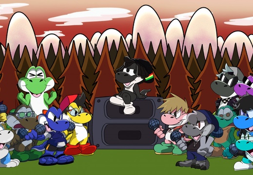 dgpro95 fnf ych yoshi group slash 41138324