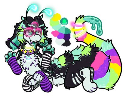 alien raver trans w palette