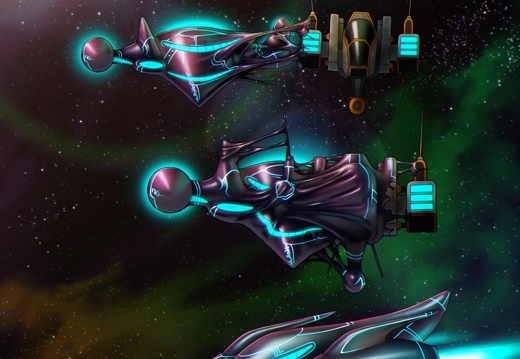 agent - Space ship takeover (80 visits) agent - Space ship takeover