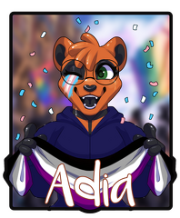 aries-metalliclaws check that-adia pride badge