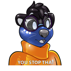 ectodrool-Balloonpup April sticker-captioned