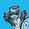 NX-42 - angel trinket sticker