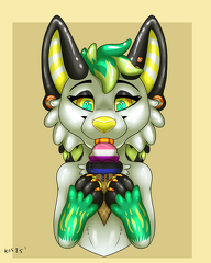 SylverTears - Sinclair pride ych