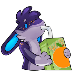 EctoDrool-orange juice