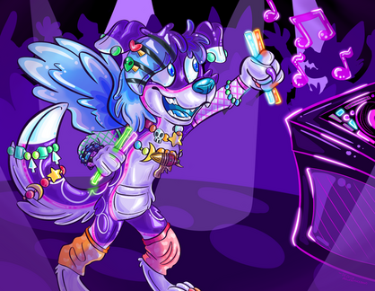 Uno Raccoon - DancyBriar
